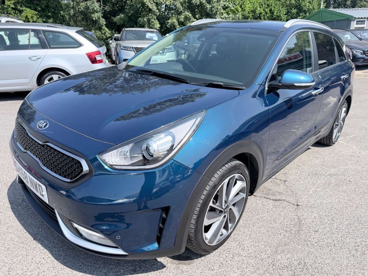 A 2018 KIA NIRO Blue 1.6h GDi 3 SUV, 30,140 miles, Euro 6 hybrid, Automatic, JBL audio, Sat A 2018 KIA NIRO Blue 1.6h GDi 3 SUV, 30,140 miles, Euro 6 hybrid, Automatic, JBL audio, Sat