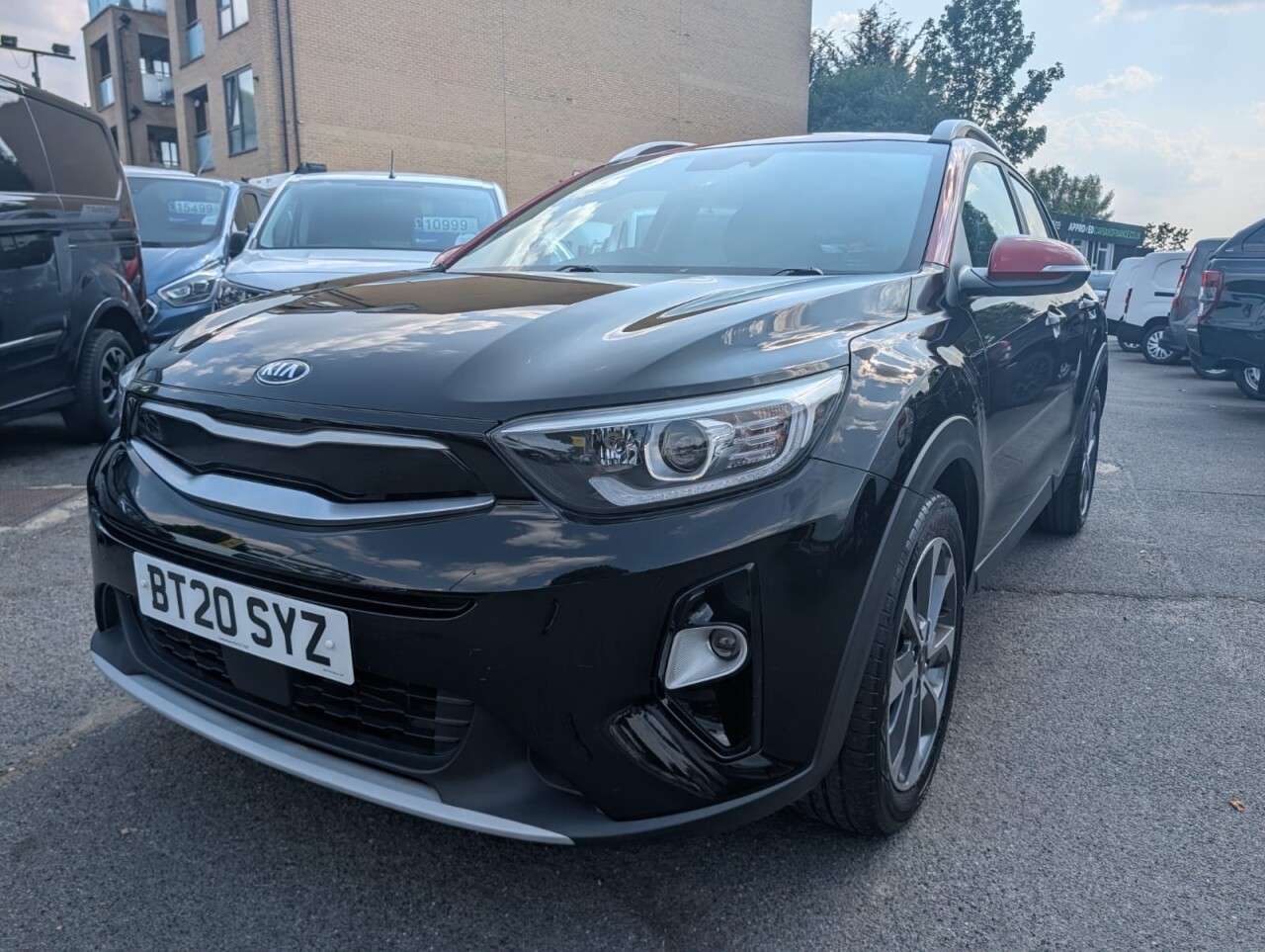 A 2020 KIA STONIC Black 1.0 T-GDi 4 SUV, 40,200 miles, Euro 6, 6-Speed manual, Sat nav, 7in T A 2020 KIA STONIC Black 1.0 T-GDi 4 SUV, 40,200 miles, Euro 6, 6-Speed manual, Sat nav, 7in T