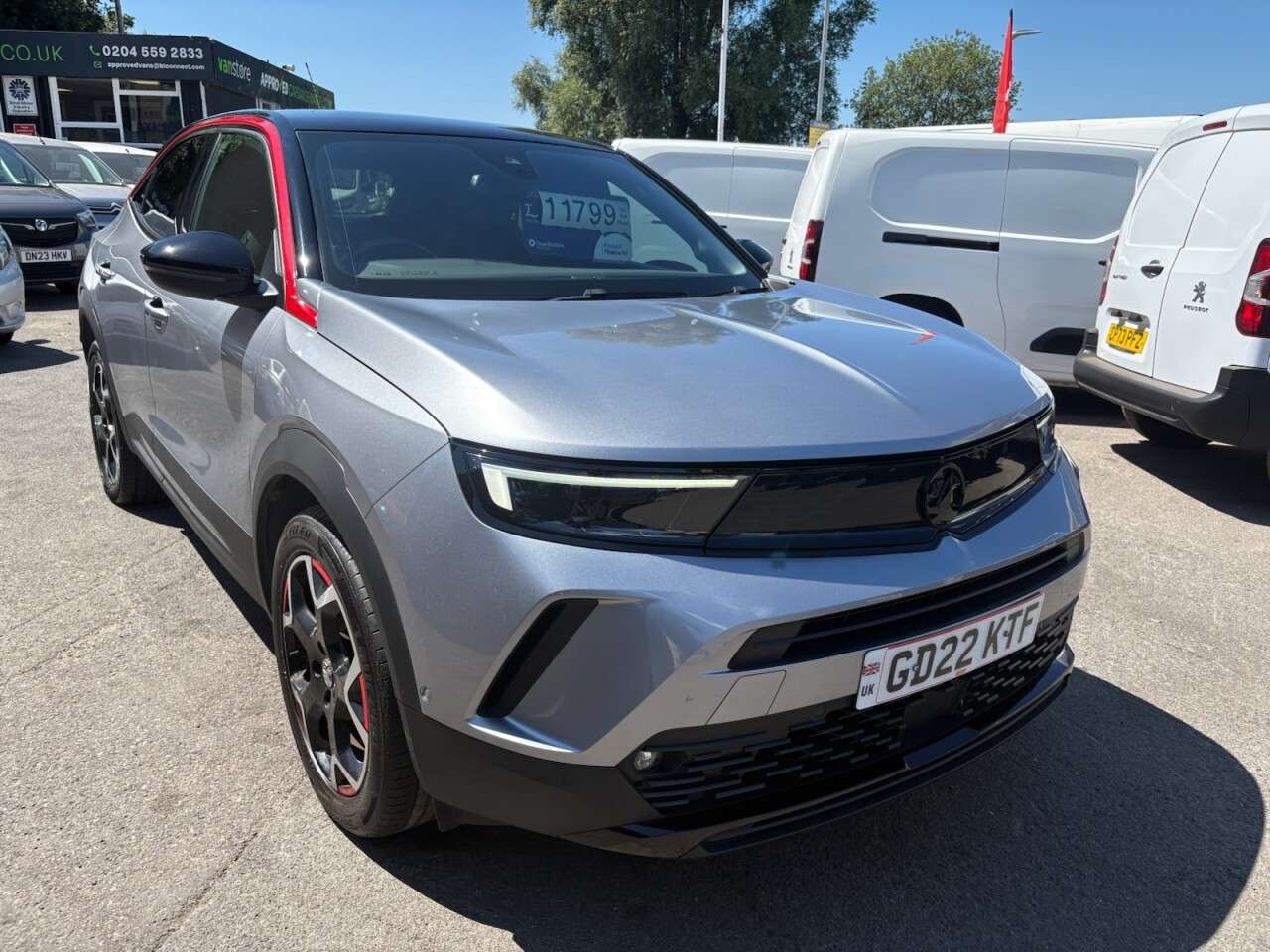 A 2022 VAUXHALL MOKKA Grey 1.2 Turbo SRi Premium SUV, 55,100 miles, Euro 6, 6-Speed manual, 10in A 2022 VAUXHALL MOKKA Grey 1.2 Turbo SRi Premium SUV, 55,100 miles, Euro 6, 6-Speed manual, 10in
