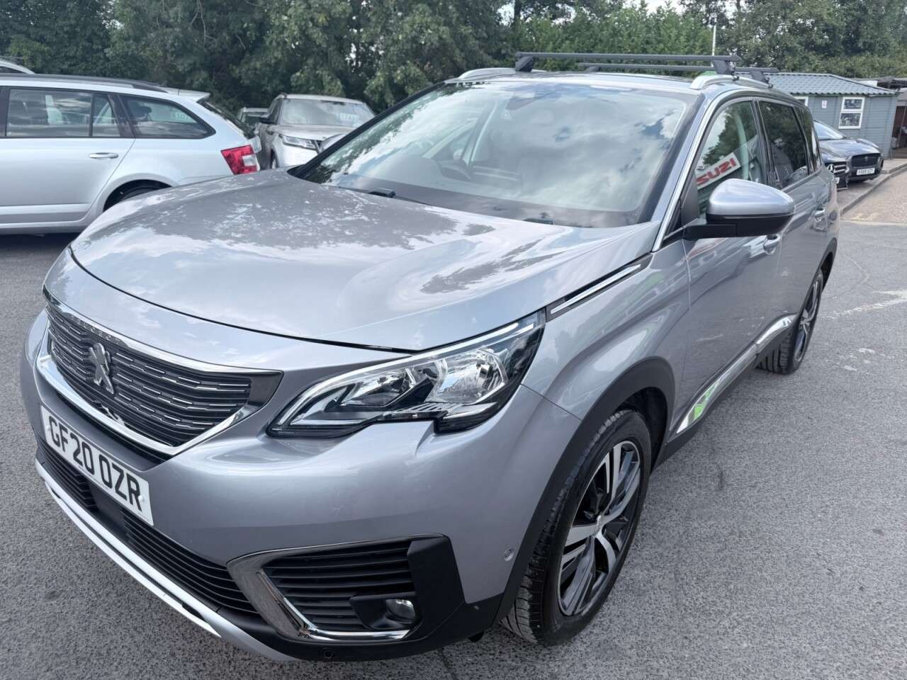 A 2020 PEUGEOT 5008 Grey 1.2 PureTech Allure 7-seat SUV, 46,750 miles, Euro 6, Automatic, Sat n A 2020 PEUGEOT 5008 Grey 1.2 PureTech Allure 7-seat SUV, 46,750 miles, Euro 6, Automatic, Sat n