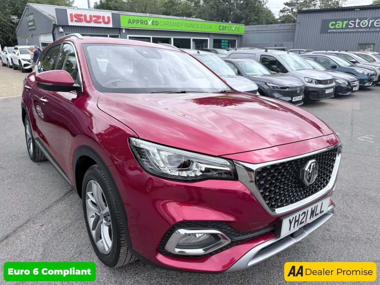 A 2021 MG MG HS Red 1.5 T-GDi Exclusive SUV, 18,760 miles, Euro 6, Automatic, 10in Touchscr A 2021 MG MG HS Red 1.5 T-GDi Exclusive SUV, 18,760 miles, Euro 6, Automatic, 10in Touchscr