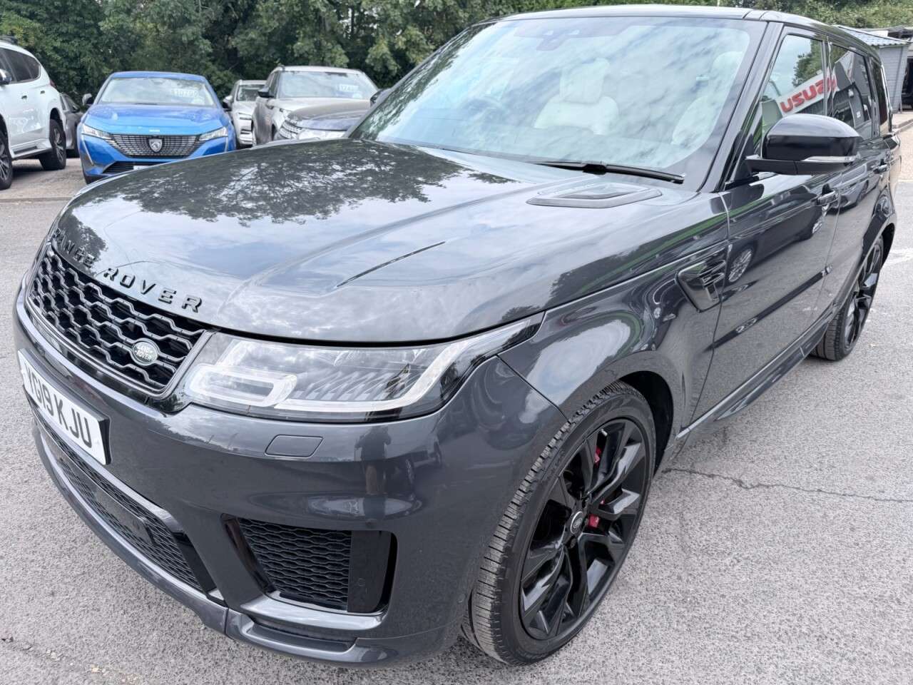 A 2019 LAND ROVER RANGE ROVER SPORT Grey 3.0 i6 MHEV HST SUV, 58,500 miles, Euro 6, Automatic 4WD, Air suspensi A 2019 LAND ROVER RANGE ROVER SPORT Grey 3.0 i6 MHEV HST SUV, 58,500 miles, Euro 6, Automatic 4WD, Air suspensi