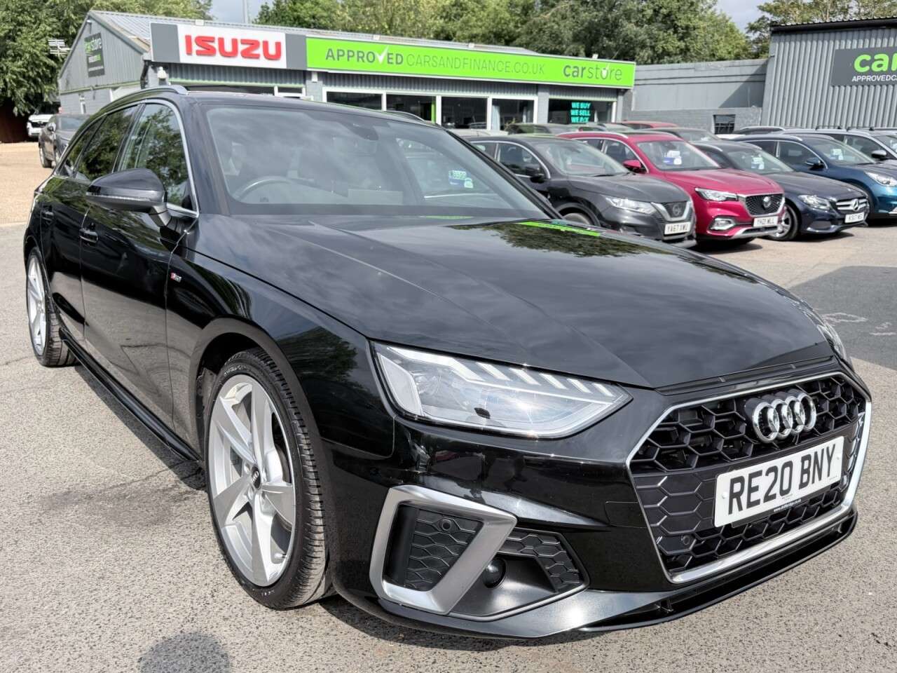 A 2020 AUDI A4 AVANT Black 2.0 TDI 35 S line Estate, 63,000 miles, Euro 6, S Tronic Automatic, V A 2020 AUDI A4 AVANT Black 2.0 TDI 35 S line Estate, 63,000 miles, Euro 6, S Tronic Automatic, V