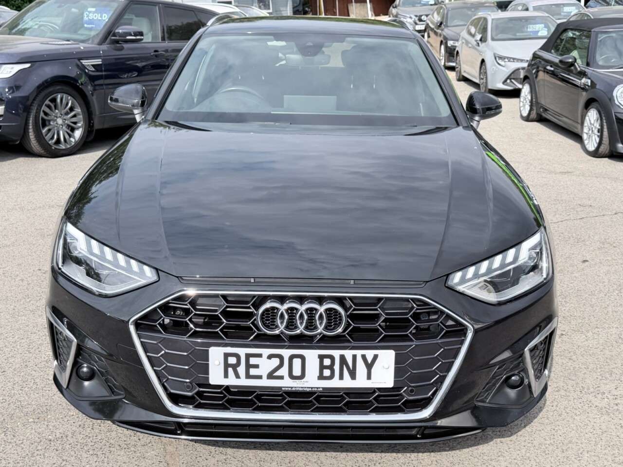 A 2020 AUDI A4 AVANT Black 2.0 TDI 35 S line Estate, 63,000 miles, Euro 6, S Tronic Automatic, V A 2020 AUDI A4 AVANT Black 2.0 TDI 35 S line Estate, 63,000 miles, Euro 6, S Tronic Automatic, V