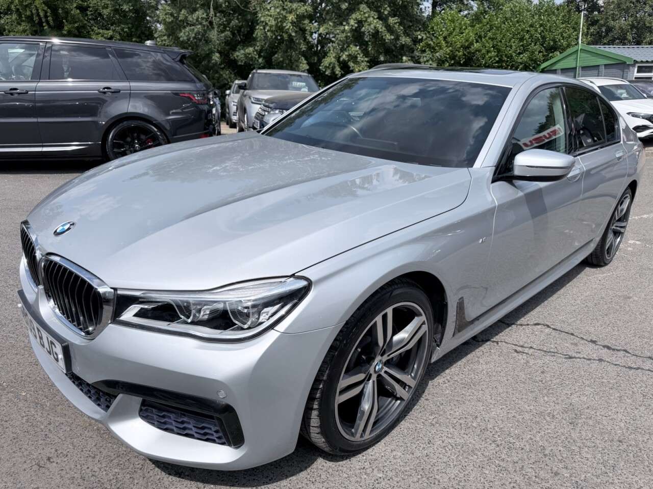 A 2016 BMW 7 SERIES Silver 730d M Sport xDrive, 56,500 miles, Euro 6, Automatic, Heads Up Displ A 2016 BMW 7 SERIES Silver 730d M Sport xDrive, 56,500 miles, Euro 6, Automatic, Heads Up Displ
