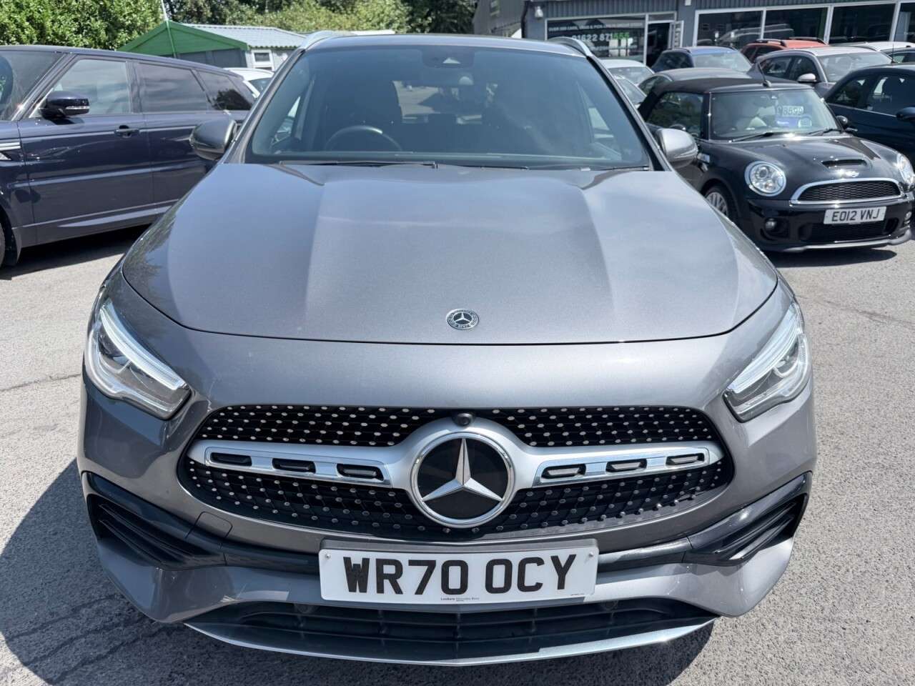 A 2020 MERCEDES-BENZ GLA Grey GLA200 AMG Line SUV, 45,100 miles, Euro 6, Automatic, Sat nav, 7in Tou A 2020 MERCEDES-BENZ GLA Grey GLA200 AMG Line SUV, 45,100 miles, Euro 6, Automatic, Sat nav, 7in Tou