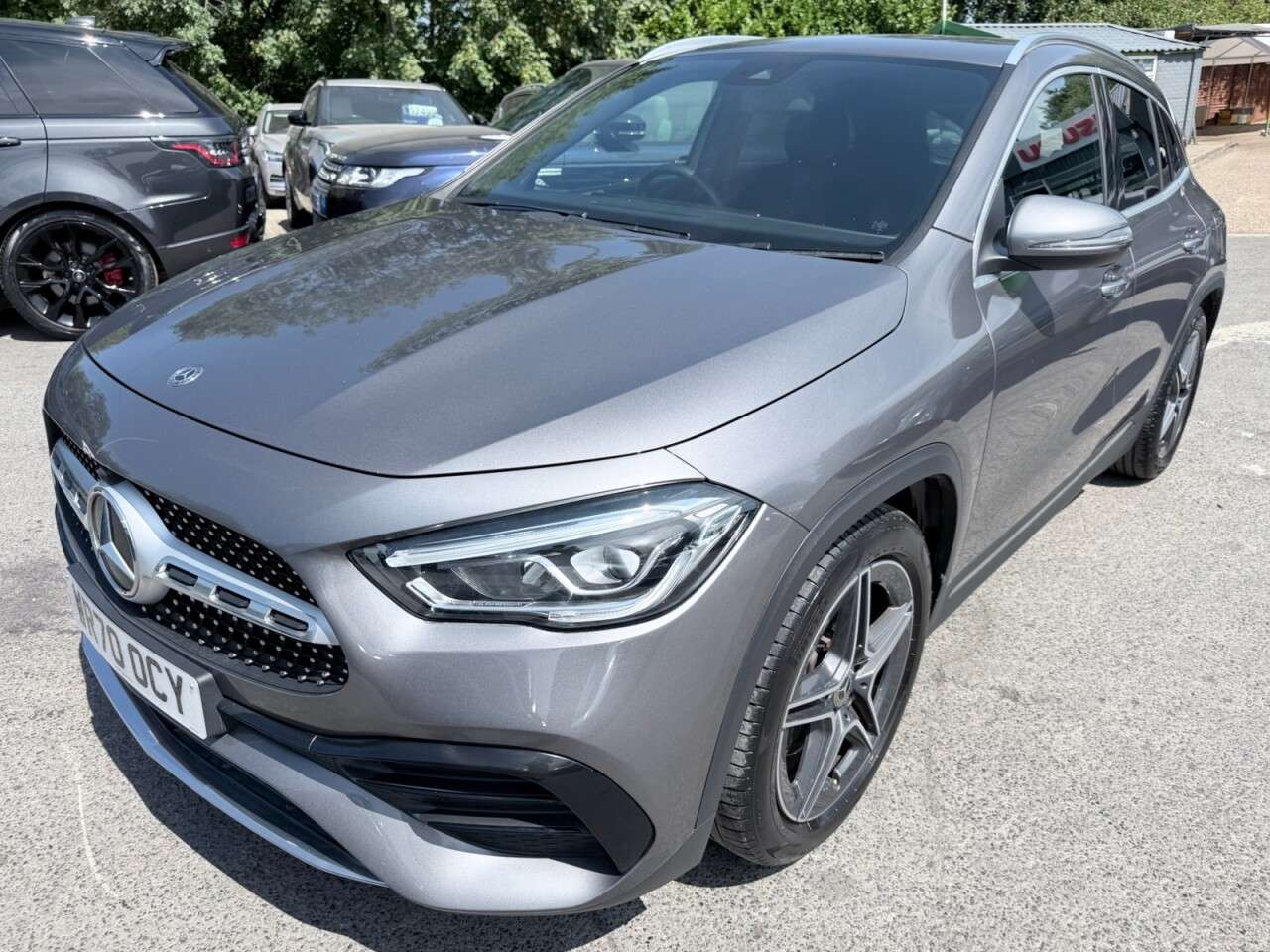 A 2020 MERCEDES-BENZ GLA Grey GLA200 AMG Line SUV, 45,100 miles, Euro 6, Automatic, Sat nav, 7in Tou A 2020 MERCEDES-BENZ GLA Grey GLA200 AMG Line SUV, 45,100 miles, Euro 6, Automatic, Sat nav, 7in Tou