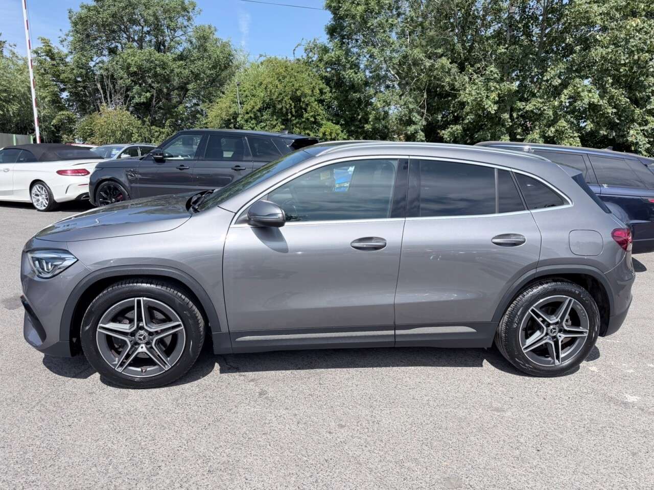 A 2020 MERCEDES-BENZ GLA Grey GLA200 AMG Line SUV, 45,100 miles, Euro 6, Automatic, Sat nav, 7in Tou A 2020 MERCEDES-BENZ GLA Grey GLA200 AMG Line SUV, 45,100 miles, Euro 6, Automatic, Sat nav, 7in Tou