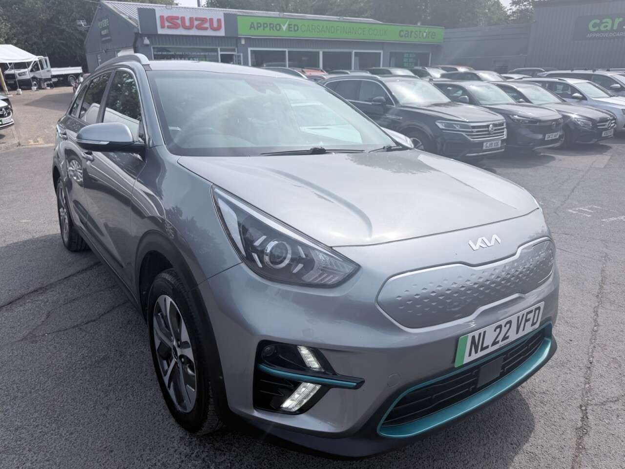 A 2022 KIA NIRO Grey 64kWh 2 SUV EV, 54,070 miles, Automatic, CarPlay/Android Auto, Rear ca A 2022 KIA NIRO Grey 64kWh 2 SUV EV, 54,070 miles, Automatic, CarPlay/Android Auto, Rear ca