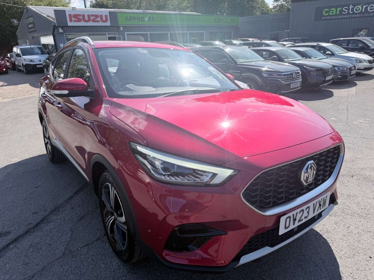 A 2023 MG MG ZS Red 1.5 VTi-TECH Excite SUV, 29,000 miles, Euro 6, 5-Speed manual, 10in Tou A 2023 MG MG ZS Red 1.5 VTi-TECH Excite SUV, 29,000 miles, Euro 6, 5-Speed manual, 10in Tou