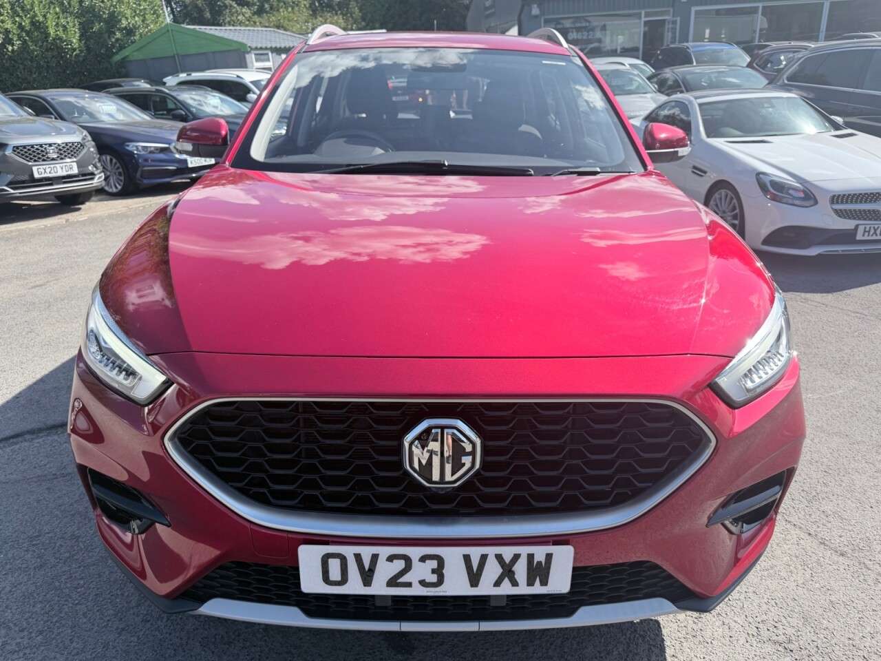 A 2023 MG MG ZS Red 1.5 VTi-TECH Excite SUV, 29,000 miles, Euro 6, 5-Speed manual, 10in Tou A 2023 MG MG ZS Red 1.5 VTi-TECH Excite SUV, 29,000 miles, Euro 6, 5-Speed manual, 10in Tou