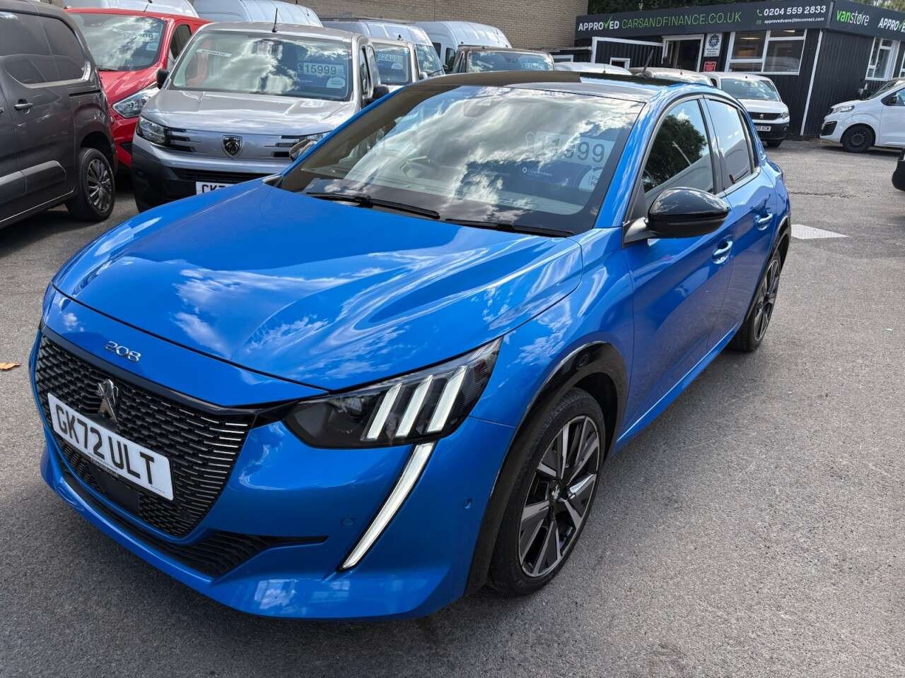 A 2022 PEUGEOT 208 Blue 1.2 PureTech GT Hatchback, 30,144 miles, Euro 6, 6-Speed manual, CarPl A 2022 PEUGEOT 208 Blue 1.2 PureTech GT Hatchback, 30,144 miles, Euro 6, 6-Speed manual, CarPl