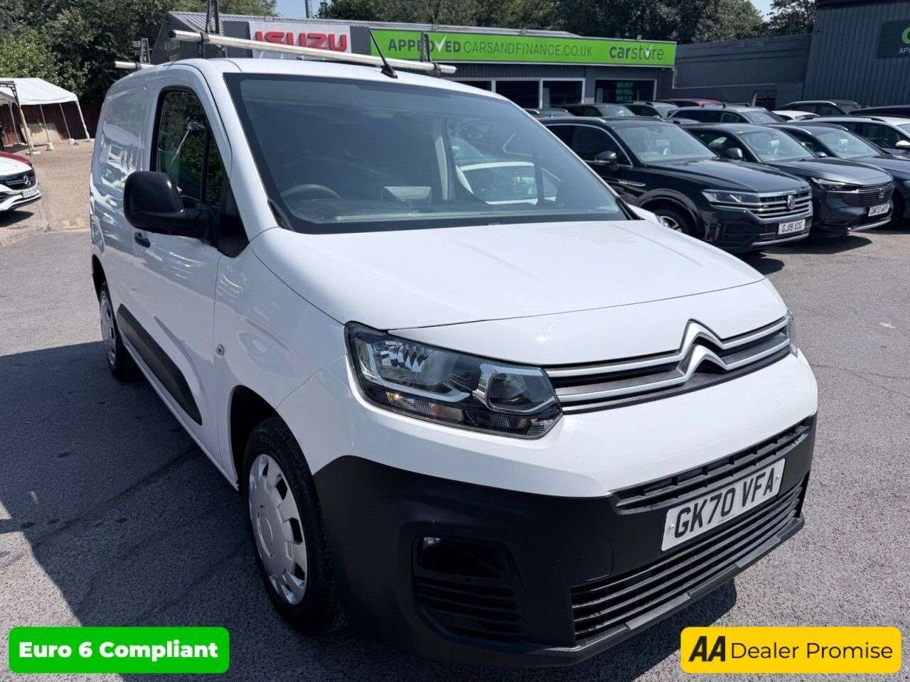 A 2021 CITROEN BERLINGO White 1.5 BlueHDi 1000 Enterprise M SWB Van, 82,000 miles, Euro 6, 6-Speed A 2021 CITROEN BERLINGO White 1.5 BlueHDi 1000 Enterprise M SWB Van, 82,000 miles, Euro 6, 6-Speed
