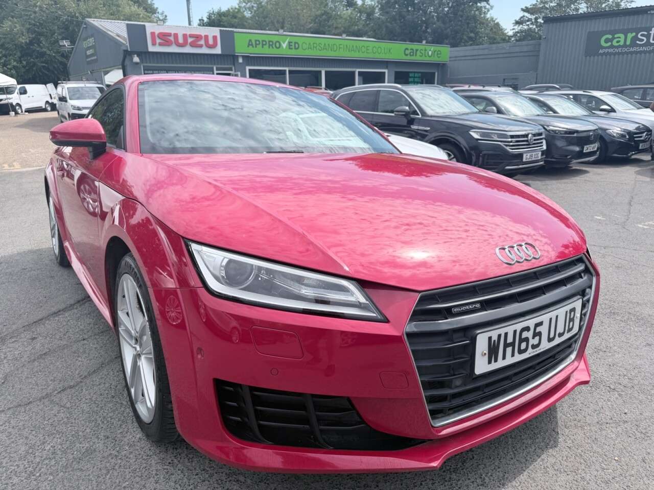 A 2015 AUDI TT Red 2.0 TFSI Sport Coupe, 61,000 miles, Great Service History, Euro 6, S Tr A 2015 AUDI TT Red 2.0 TFSI Sport Coupe, 61,000 miles, Great Service History, Euro 6, S Tr