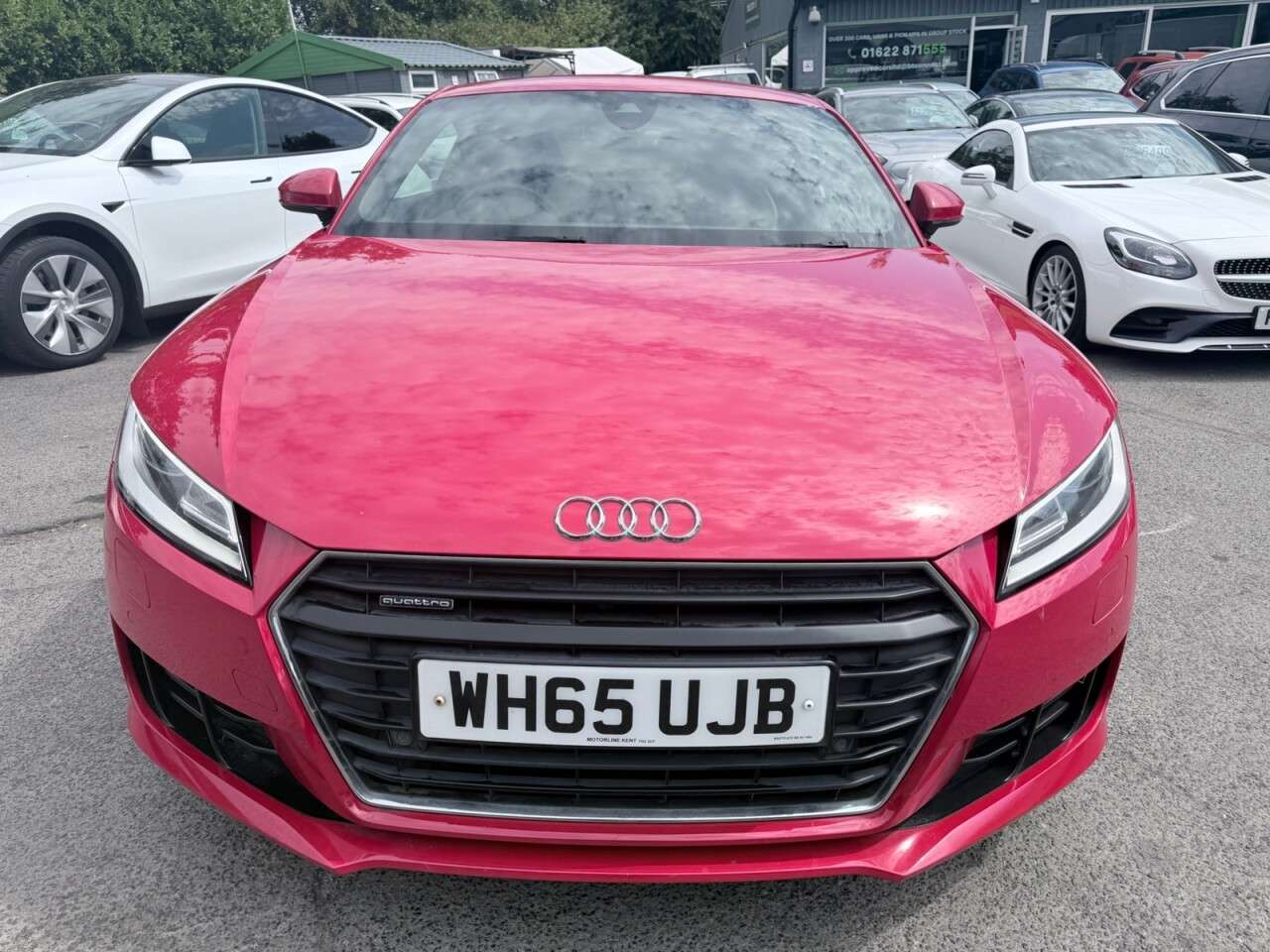 A 2015 AUDI TT Red 2.0 TFSI Sport Coupe, 61,000 miles, Great Service History, Euro 6, S Tr A 2015 AUDI TT Red 2.0 TFSI Sport Coupe, 61,000 miles, Great Service History, Euro 6, S Tr