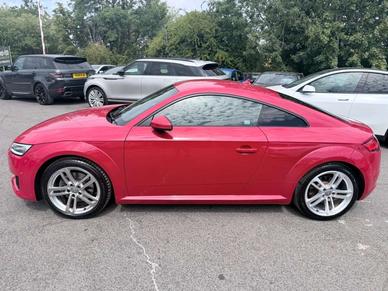 A 2015 AUDI TT Red 2.0 TFSI Sport Coupe, 61,000 miles, Great Service History, Euro 6, S Tr A 2015 AUDI TT Red 2.0 TFSI Sport Coupe, 61,000 miles, Great Service History, Euro 6, S Tr