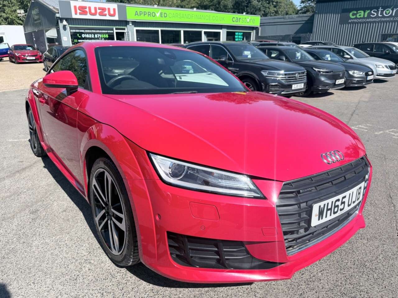 A 2015 AUDI TT Red 2.0 TFSI Sport Coupe, 61,000 miles, Great Service History, Euro 6, S Tr A 2015 AUDI TT Red 2.0 TFSI Sport Coupe, 61,000 miles, Great Service History, Euro 6, S Tr