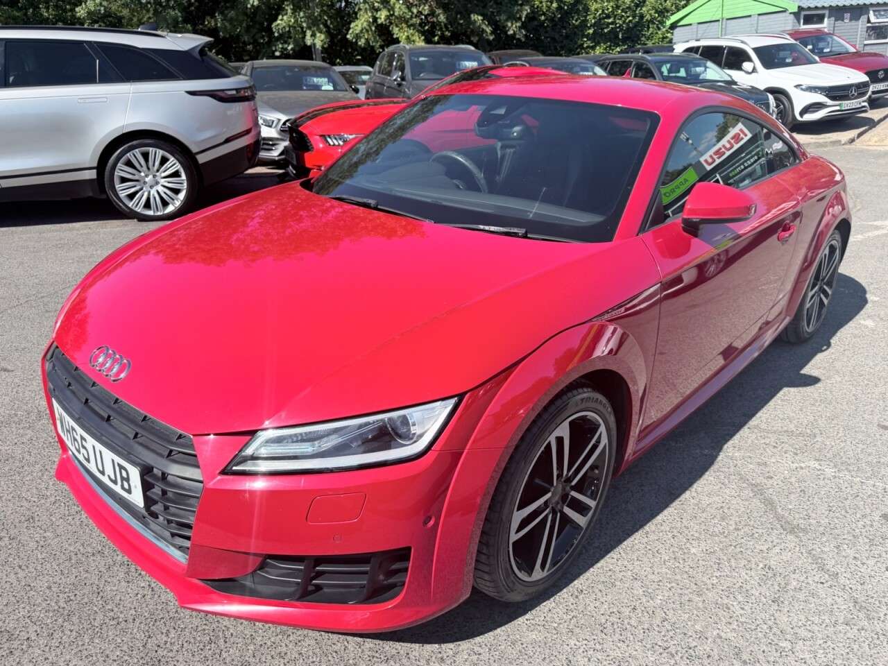 A 2015 AUDI TT Red 2.0 TFSI Sport Coupe, 61,000 miles, Great Service History, Euro 6, S Tr A 2015 AUDI TT Red 2.0 TFSI Sport Coupe, 61,000 miles, Great Service History, Euro 6, S Tr
