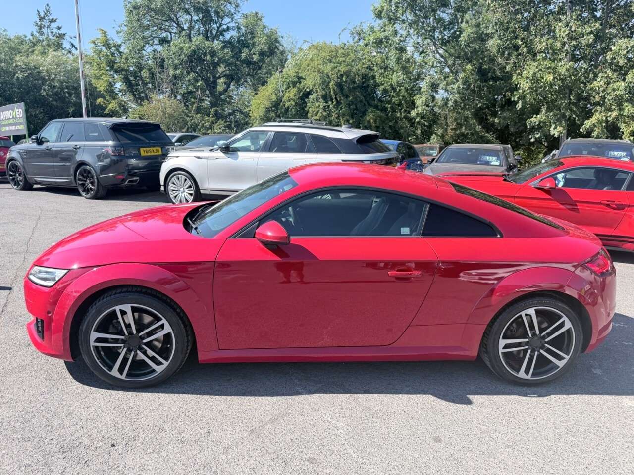 A 2015 AUDI TT Red 2.0 TFSI Sport Coupe, 61,000 miles, Great Service History, Euro 6, S Tr A 2015 AUDI TT Red 2.0 TFSI Sport Coupe, 61,000 miles, Great Service History, Euro 6, S Tr