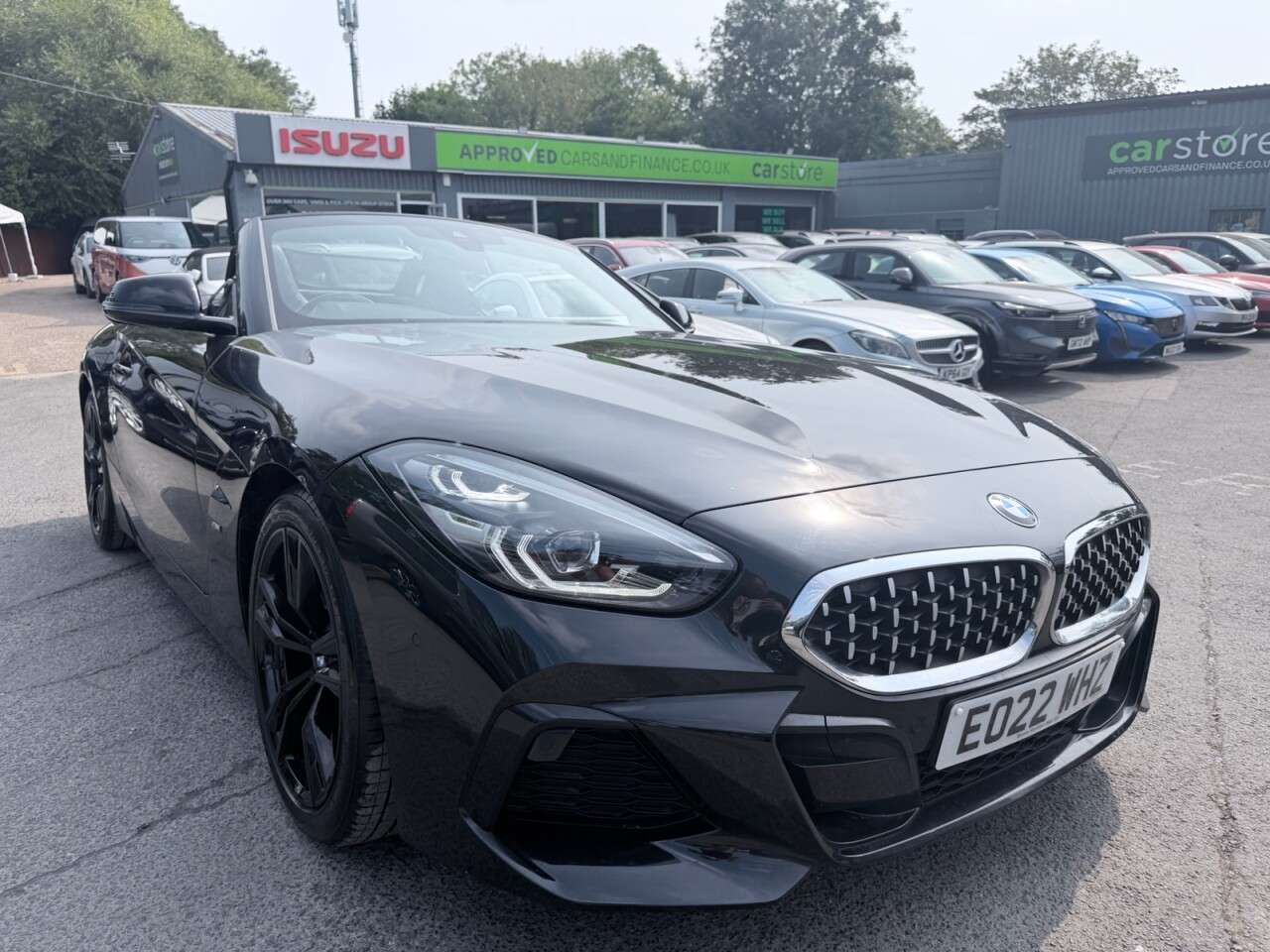 A 2022 BMW Z4 Black 2.0 20i M Sport Convertible, 51,700 miles, Euro 6, Automatic, Leather A 2022 BMW Z4 Black 2.0 20i M Sport Convertible, 51,700 miles, Euro 6, Automatic, Leather