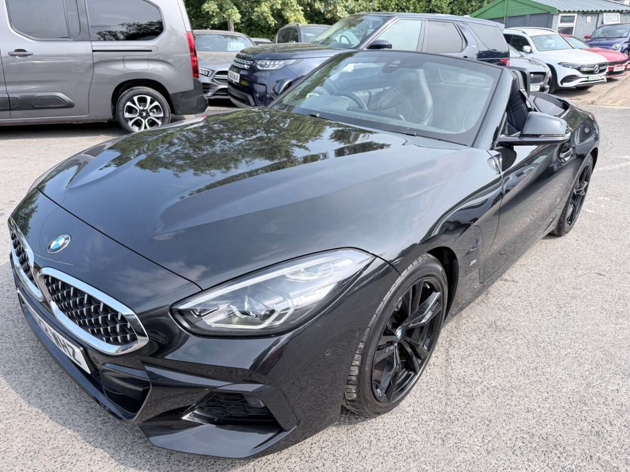 A 2022 BMW Z4 Black 2.0 20i M Sport Convertible, 51,700 miles, Euro 6, Automatic, Leather A 2022 BMW Z4 Black 2.0 20i M Sport Convertible, 51,700 miles, Euro 6, Automatic, Leather