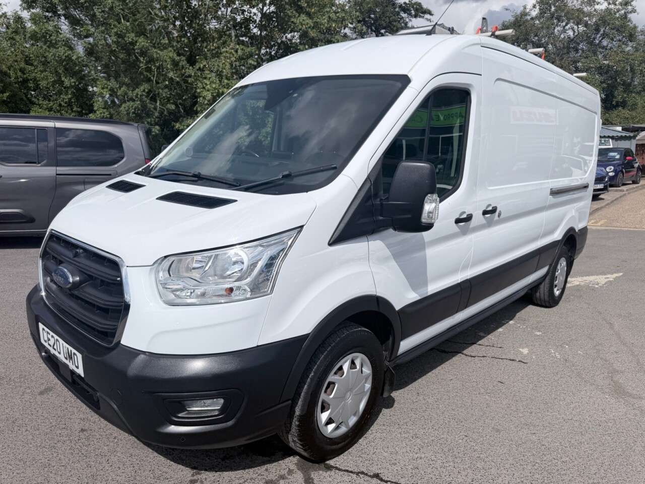 A 2020 FORD TRANSIT White 2.0 350 EcoBlue Trend L3 H2 Van, 45,506 miles, Euro 6, 6-Speed manual A 2020 FORD TRANSIT White 2.0 350 EcoBlue Trend L3 H2 Van, 45,506 miles, Euro 6, 6-Speed manual