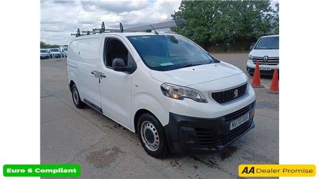 A 2020 PEUGEOT EXPERT White 2.0 BlueHDi 1400 Professional MWB Van, 49,100 miles, Euro 6, 6-Speed A 2020 PEUGEOT EXPERT White 2.0 BlueHDi 1400 Professional MWB Van, 49,100 miles, Euro 6, 6-Speed