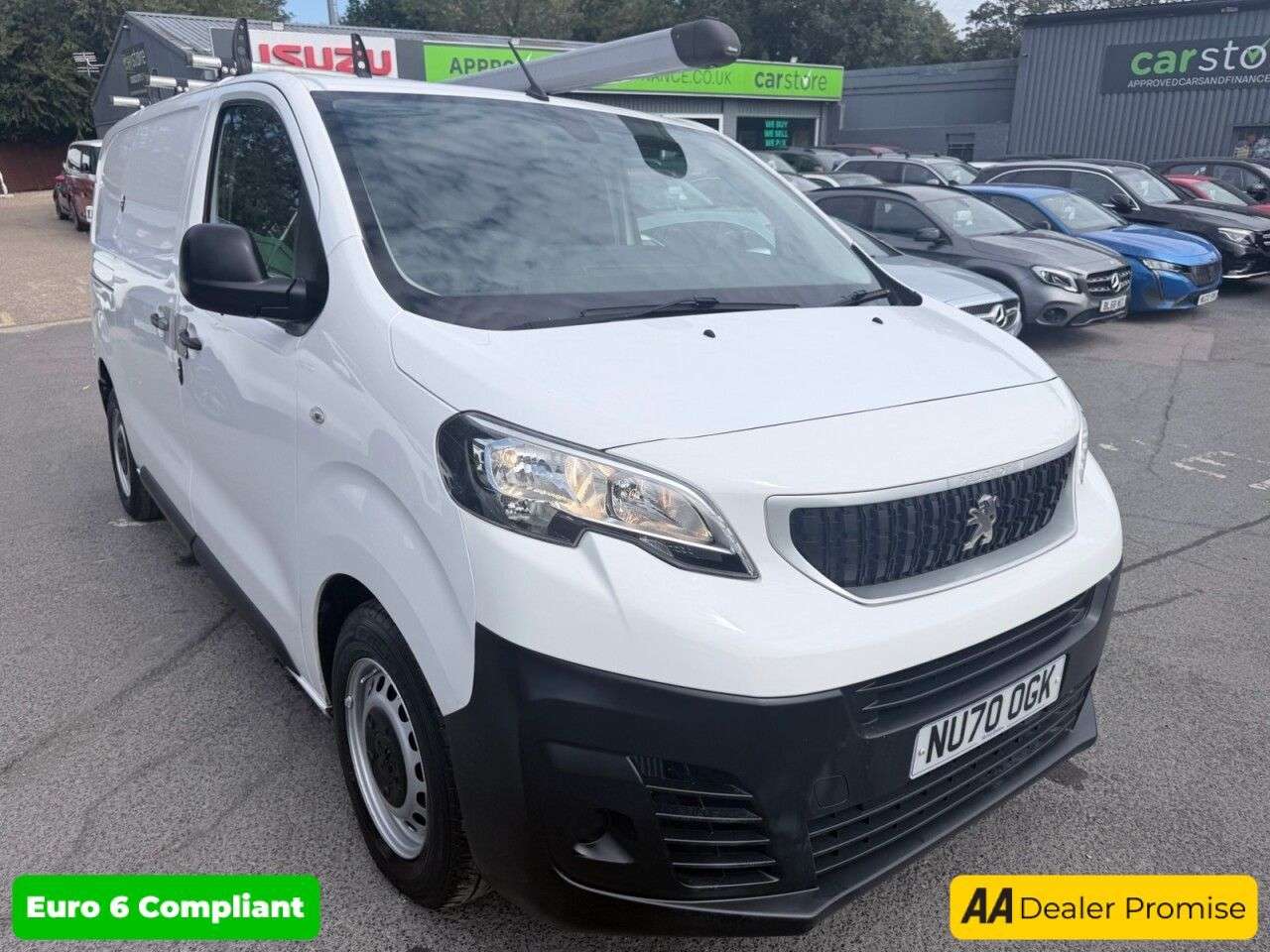A 2020 PEUGEOT EXPERT White 2.0 BlueHDi 1400 Professional MWB Van, 49,100 miles, Euro 6, 6-Speed A 2020 PEUGEOT EXPERT White 2.0 BlueHDi 1400 Professional MWB Van, 49,100 miles, Euro 6, 6-Speed