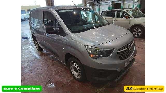 A 2023 VAUXHALL COMBO Grey 1.5 Turbo D 2300 Prime L1 Van, 29,999 miles, Euro 6, 6-speed manual, A A 2023 VAUXHALL COMBO Grey 1.5 Turbo D 2300 Prime L1 Van, 29,999 miles, Euro 6, 6-speed manual, A