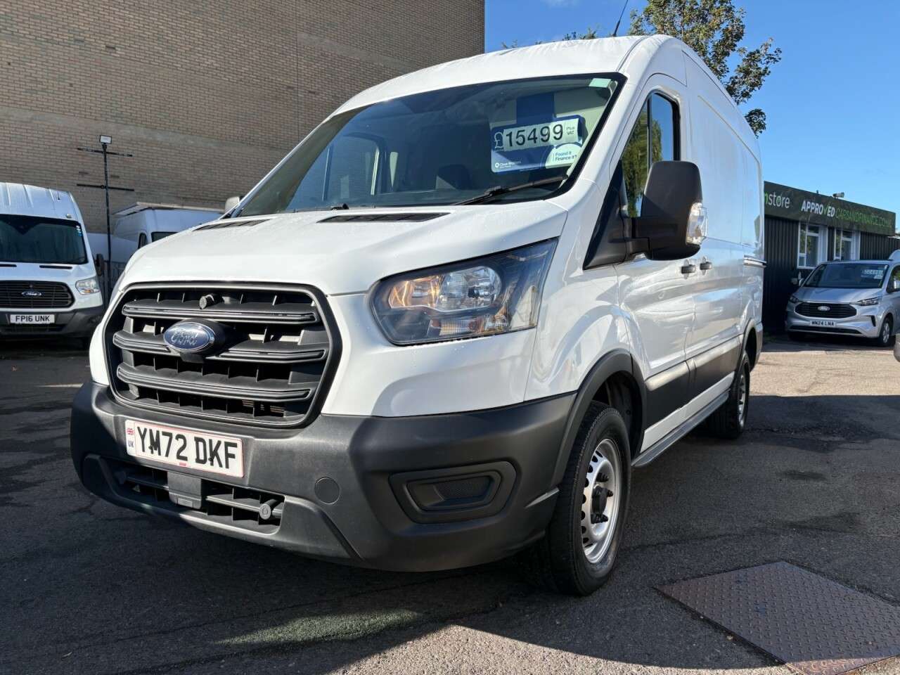 A 2022 FORD TRANSIT White 2.0 350 EcoBlue Leader L2 H2 Van, 58,000 miles, Euro 6, 6-Speed manua A 2022 FORD TRANSIT White 2.0 350 EcoBlue Leader L2 H2 Van, 58,000 miles, Euro 6, 6-Speed manua