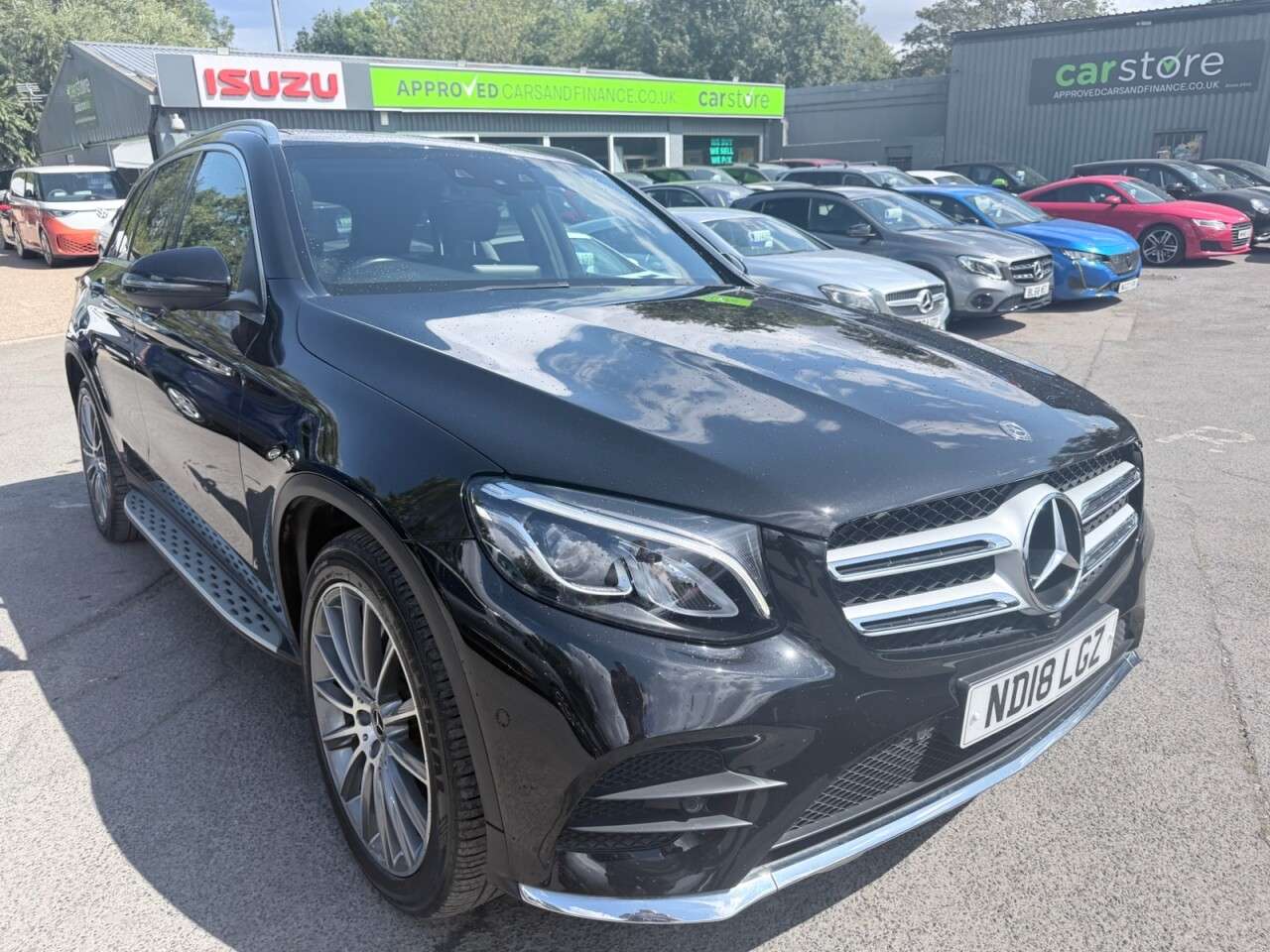 A 2018 MERCEDES-BENZ GLC Black GLC350d V6 AMG Line Premium Plus, 53,750 miles, Euro 6, 4MATIC Automa A 2018 MERCEDES-BENZ GLC Black GLC350d V6 AMG Line Premium Plus, 53,750 miles, Euro 6, 4MATIC Automa