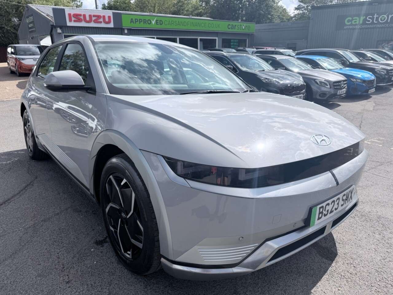A 2023 HYUNDAI IONIQ 5 Grey 58kWh Premium EV, 56,900 miles, Automatic, Sat nav, Camera, Heated sea A 2023 HYUNDAI IONIQ 5 Grey 58kWh Premium EV, 56,900 miles, Automatic, Sat nav, Camera, Heated sea