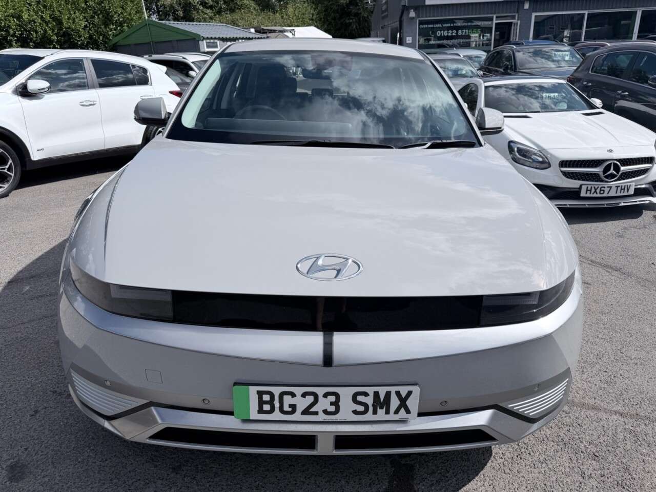 A 2023 HYUNDAI IONIQ 5 Grey 58kWh Premium EV, 56,900 miles, Automatic, Sat nav, Camera, Heated sea A 2023 HYUNDAI IONIQ 5 Grey 58kWh Premium EV, 56,900 miles, Automatic, Sat nav, Camera, Heated sea