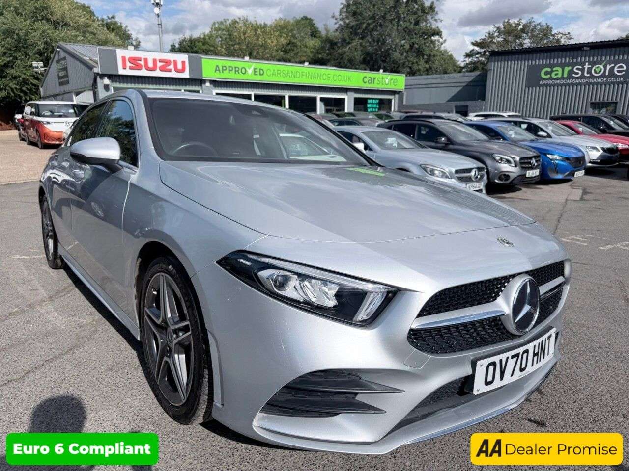 A 2020 MERCEDES-BENZ A CLASS 1.3 A180 AMG Line Hatchback 5dr Petrol 7G-DCT Euro 6 (s/s) (136 ps) A 2020 MERCEDES-BENZ A CLASS 1.3 A180 AMG Line Hatchback 5dr Petrol 7G-DCT Euro 6 (s/s) (136 ps)