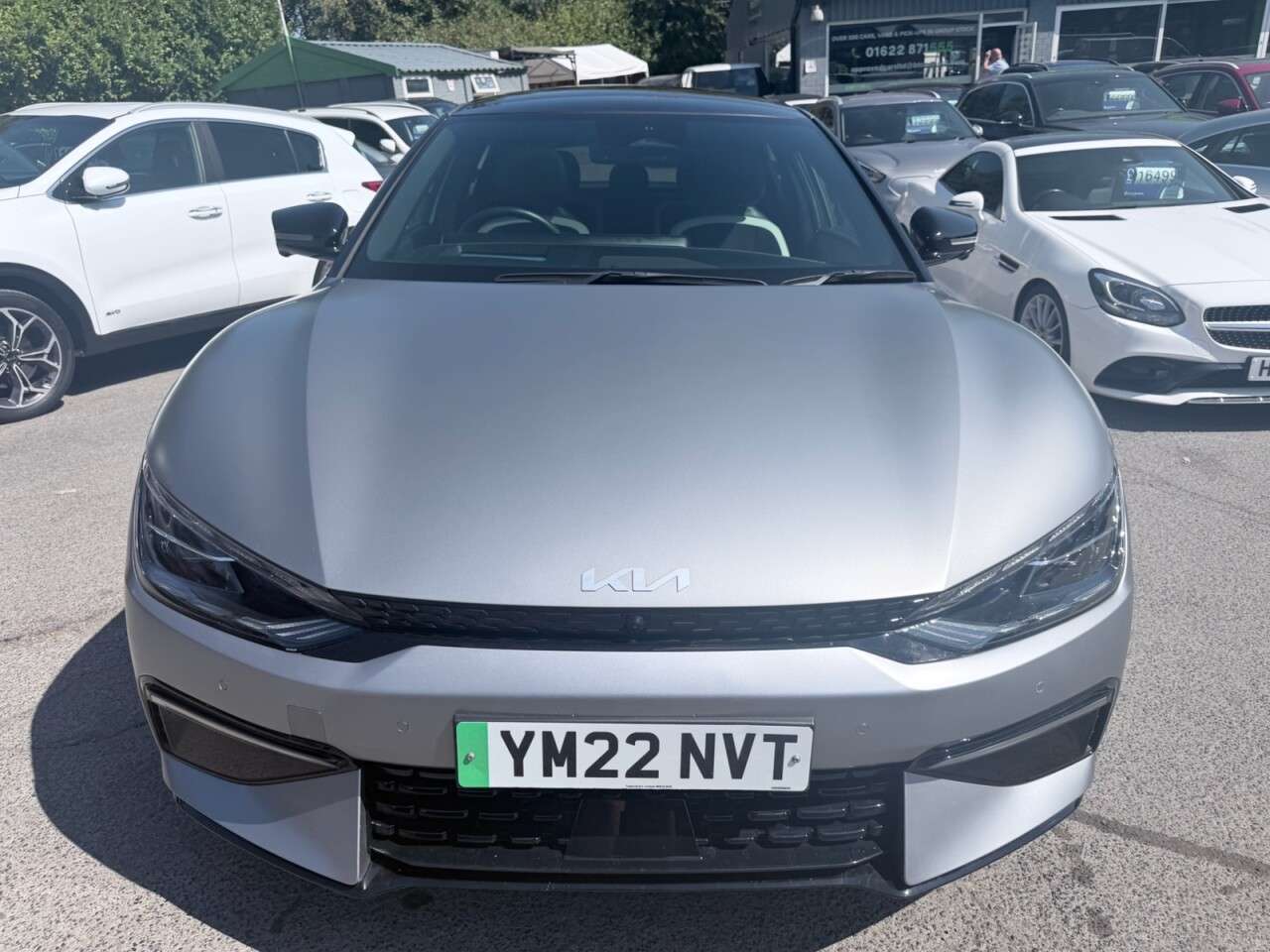 A 2022 KIA EV6 Grey 77.4kWh GT-Line S EV, 13,900 miles, AWD, HUD, Sat nav, CarPlay/Android A 2022 KIA EV6 Grey 77.4kWh GT-Line S EV, 13,900 miles, AWD, HUD, Sat nav, CarPlay/Android