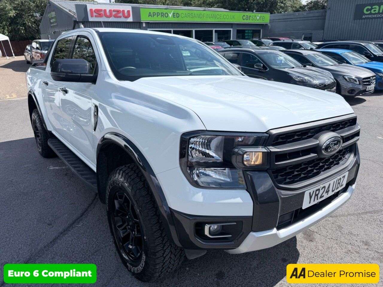 A 2024 FORD RANGER White 2.0 EcoBlue Tremor Double Cab Pickup, 24,250 miles, Euro 6, Automatic A 2024 FORD RANGER White 2.0 EcoBlue Tremor Double Cab Pickup, 24,250 miles, Euro 6, Automatic