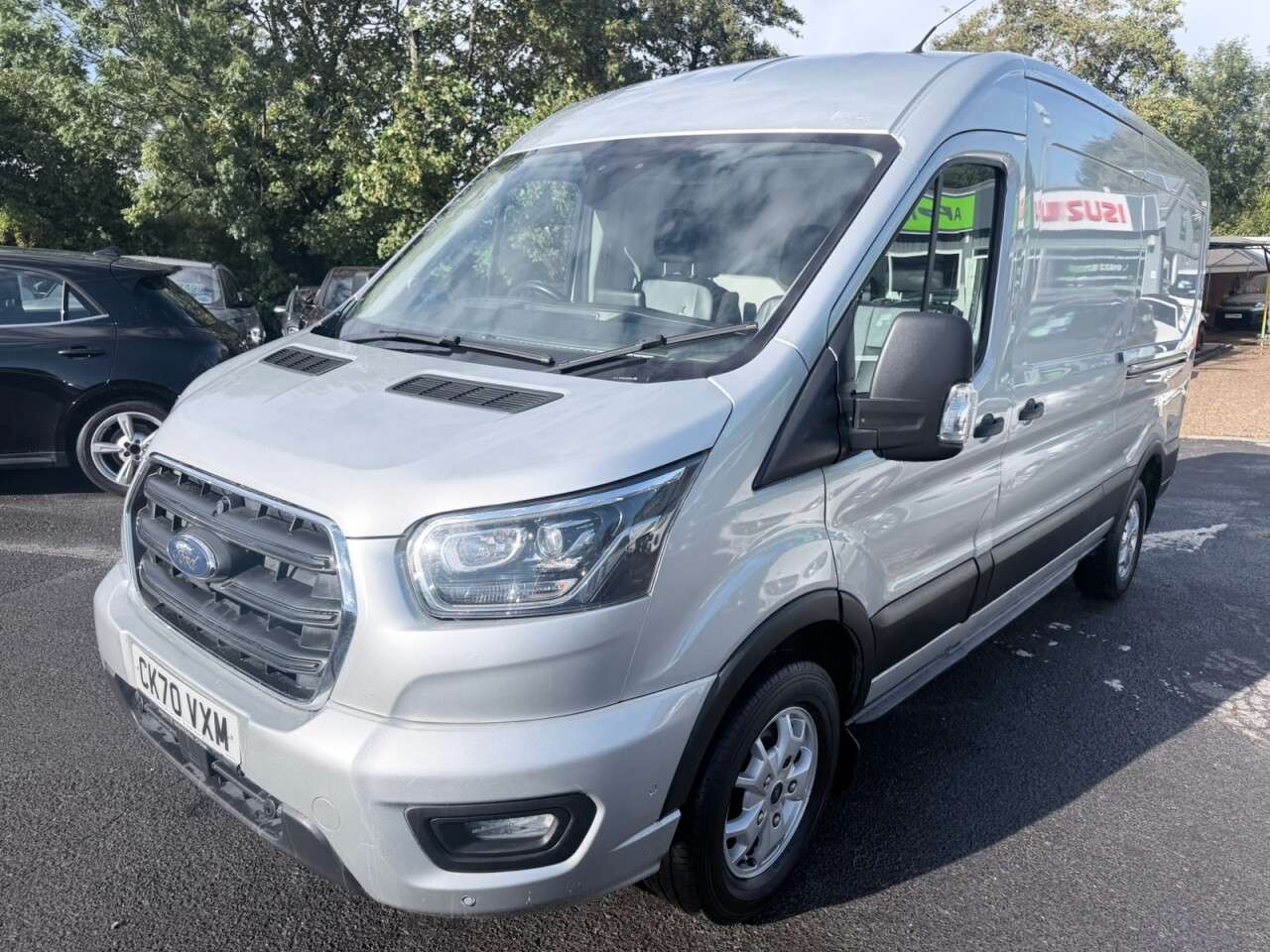 A 2020 FORD TRANSIT Silver 2.0 350 EcoBlue MHEV Limited L3 H2 Van, 69,800 miles, Euro 6, 6-Spee A 2020 FORD TRANSIT Silver 2.0 350 EcoBlue MHEV Limited L3 H2 Van, 69,800 miles, Euro 6, 6-Spee