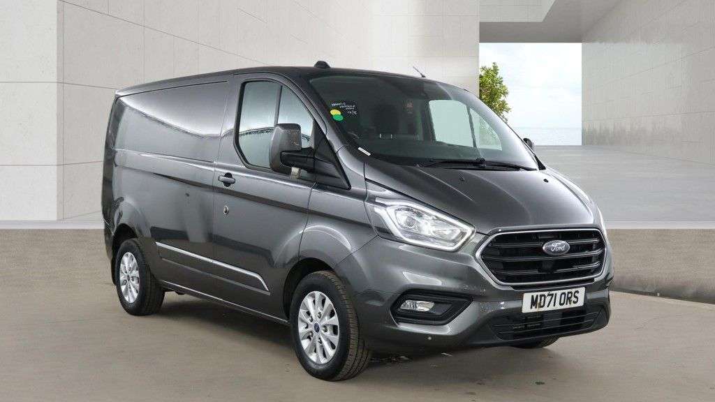 A 2022 FORD TRANSIT CUSTOM Grey 2.0 300 EcoBlue Limited L1 H1 Van, 69,810 miles, Euro 6, 6-Speed manua A 2022 FORD TRANSIT CUSTOM Grey 2.0 300 EcoBlue Limited L1 H1 Van, 69,810 miles, Euro 6, 6-Speed manua