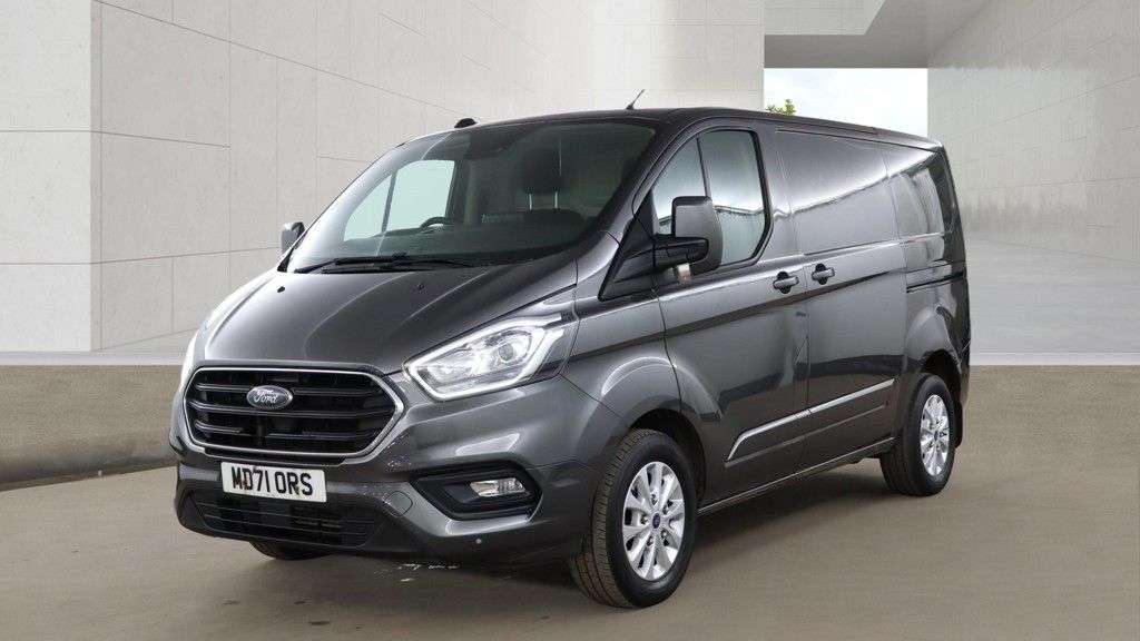 A 2022 FORD TRANSIT CUSTOM Grey 2.0 300 EcoBlue Limited L1 H1 Van, 69,810 miles, Euro 6, 6-Speed manua A 2022 FORD TRANSIT CUSTOM Grey 2.0 300 EcoBlue Limited L1 H1 Van, 69,810 miles, Euro 6, 6-Speed manua