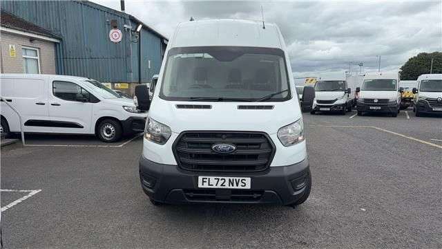 A 2022 FORD TRANSIT White 2.0 350 EcoBlue Leader L3 H3 Van, 50,600 miles, Euro 6, 6-Speed manua A 2022 FORD TRANSIT White 2.0 350 EcoBlue Leader L3 H3 Van, 50,600 miles, Euro 6, 6-Speed manua