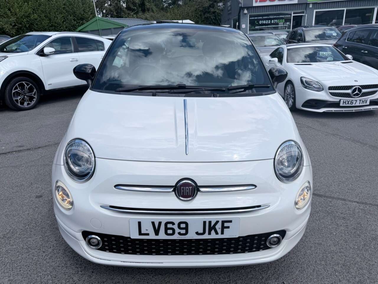 A 2019 FIAT 500 1.2 120th Hatchback, 44,300 miles, Euro 6, 5-speed manual, 16in Alloys, 7in A 2019 FIAT 500 1.2 120th Hatchback, 44,300 miles, Euro 6, 5-speed manual, 16in Alloys, 7in