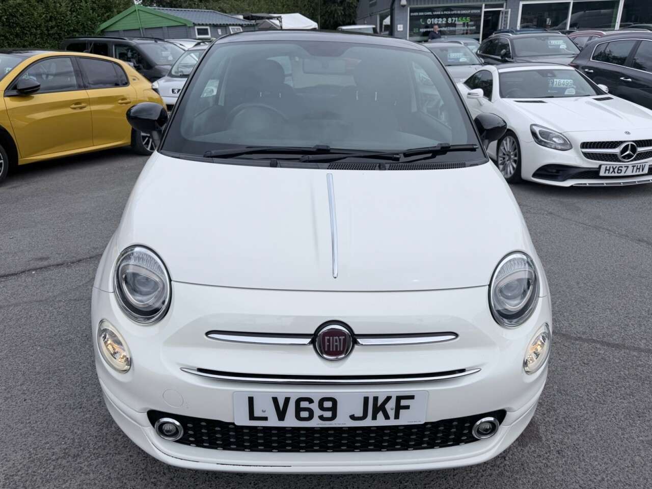 A 2019 FIAT 500 1.2 120th Hatchback, 44,300 miles, Euro 6, 5-speed manual, 16in Alloys, 7in A 2019 FIAT 500 1.2 120th Hatchback, 44,300 miles, Euro 6, 5-speed manual, 16in Alloys, 7in