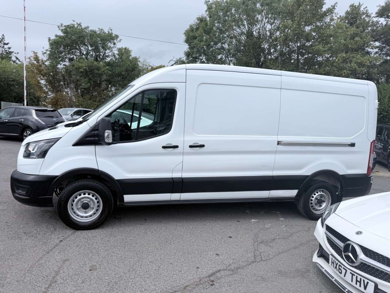 A 2021 FORD TRANSIT White 2.0 350 EcoBlue MHEV Leader L3 H2 Van, 59,110 miles, Euro 6, 6-speed A 2021 FORD TRANSIT White 2.0 350 EcoBlue MHEV Leader L3 H2 Van, 59,110 miles, Euro 6, 6-speed