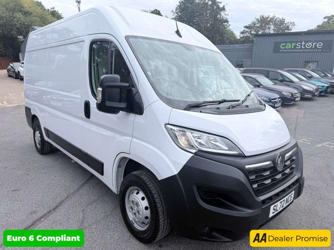 A 2022 VAUXHALL MOVANO White 2.2 CDTi 3500 BiTurbo Dynamic L2 H2 Van, 65,700 miles, Euro 6, 6-spee A 2022 VAUXHALL MOVANO White 2.2 CDTi 3500 BiTurbo Dynamic L2 H2 Van, 65,700 miles, Euro 6, 6-spee