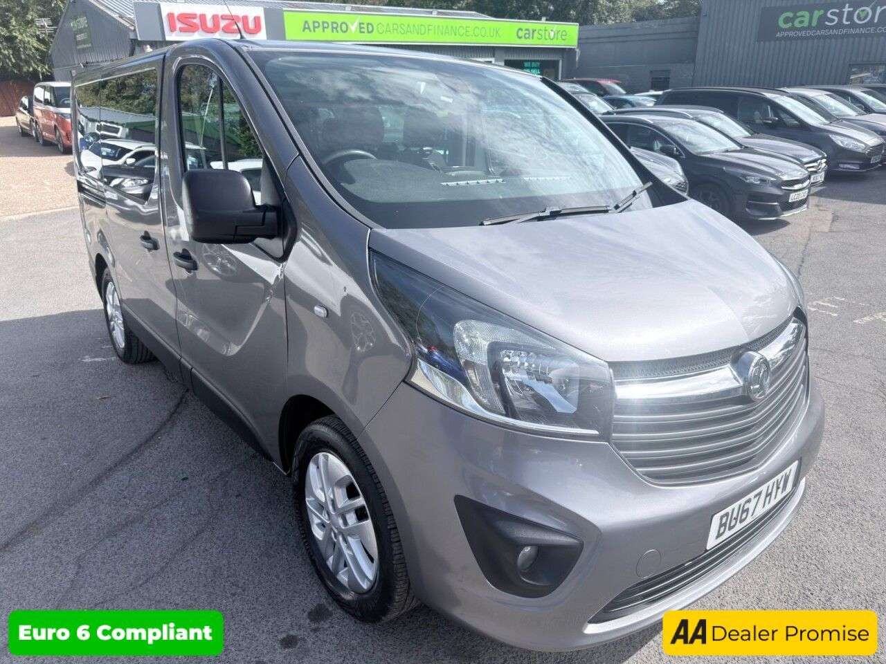 A 2017 VAUXHALL VIVARO Grey 1.6 CDTi BiTurbo 9-Seater Combi Van, 91,666 miles, Euro 6, 6-Speed man A 2017 VAUXHALL VIVARO Grey 1.6 CDTi BiTurbo 9-Seater Combi Van, 91,666 miles, Euro 6, 6-Speed man