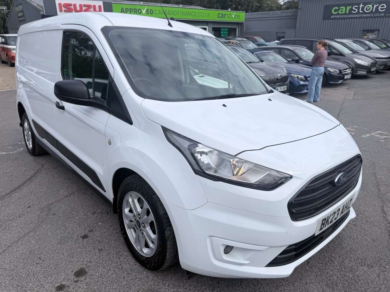 A 2023 FORD TRANSIT CONNECT White 1.5 250 EcoBlue Trend L2 Van, 21,998 miles, Euro 6, 6-Speed manual, A A 2023 FORD TRANSIT CONNECT White 1.5 250 EcoBlue Trend L2 Van, 21,998 miles, Euro 6, 6-Speed manual, A