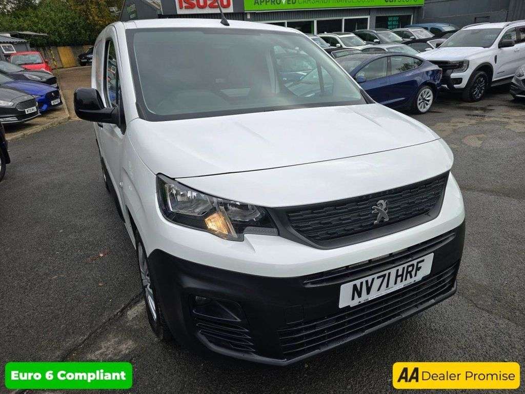 A 2021 PEUGEOT PARTNER 1.5 BlueHDi 950 Pro LWB, 58,000 miles, 1 owner, ULEZ Euro 6, 5-speed, Air C A 2021 PEUGEOT PARTNER 1.5 BlueHDi 950 Pro LWB, 58,000 miles, 1 owner, ULEZ Euro 6, 5-speed, Air C