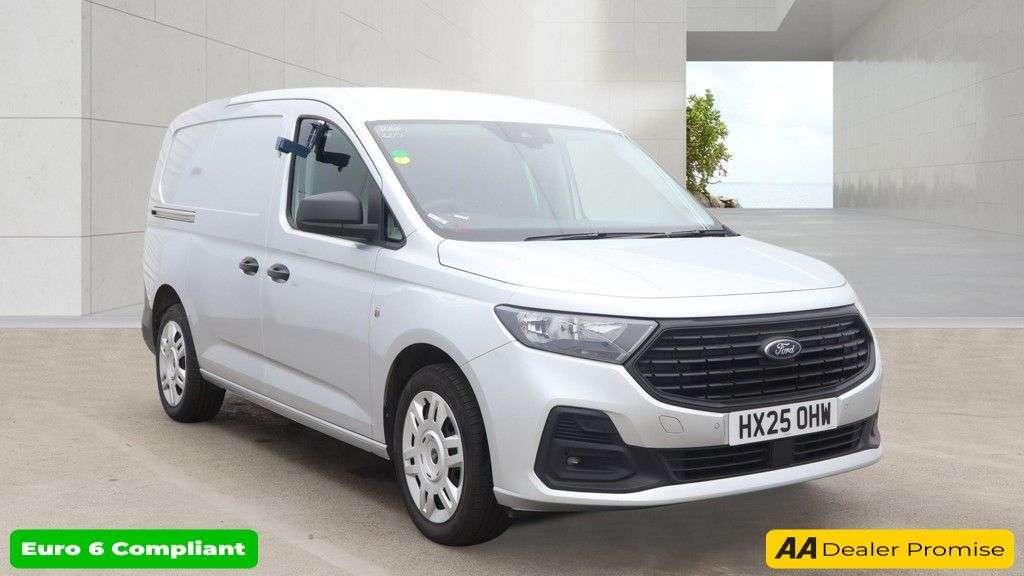 A 2025 FORD TRANSIT CONNECT Silver 1.5 250 EcoBoost Trend PHEV L2 Van, 22,100 miles, Euro 6, Automatic, A 2025 FORD TRANSIT CONNECT Silver 1.5 250 EcoBoost Trend PHEV L2 Van, 22,100 miles, Euro 6, Automatic,