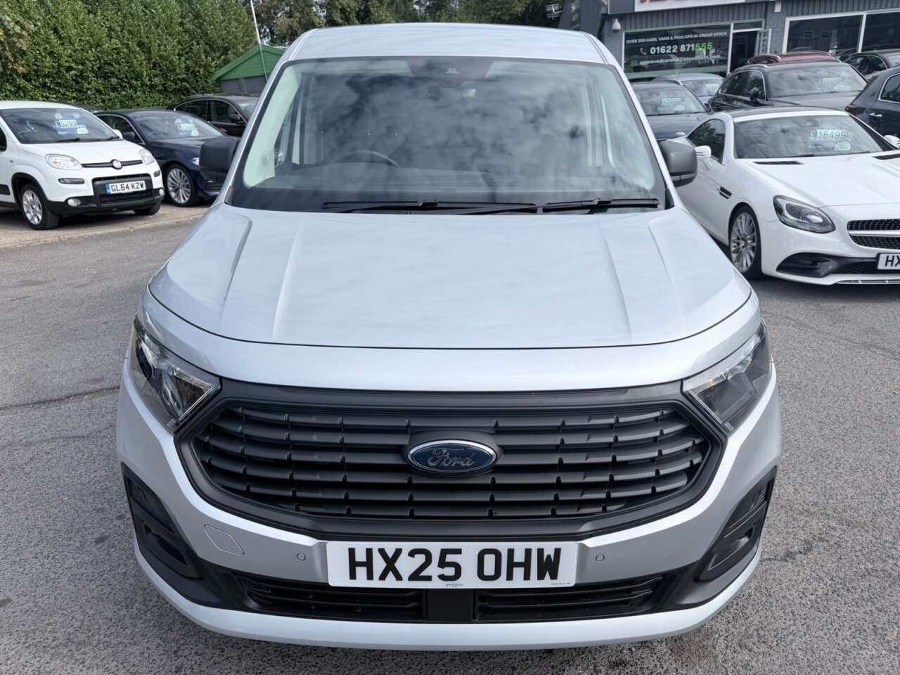 A 2025 FORD TRANSIT CONNECT Silver 1.5 250 EcoBoost Trend PHEV L2 Van, 22,100 miles, Euro 6, Automatic, A 2025 FORD TRANSIT CONNECT Silver 1.5 250 EcoBoost Trend PHEV L2 Van, 22,100 miles, Euro 6, Automatic,