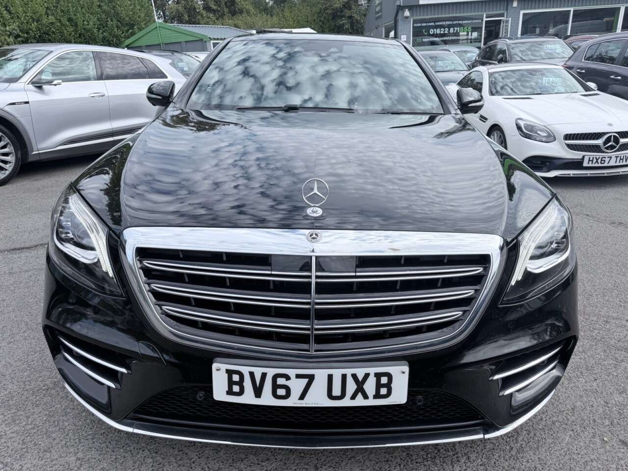 A 2017 MERCEDES-BENZ S CLASS Black S350d AMG Line Premium, 107,000 miles, Euro 6, Automatic, Leather, Ai A 2017 MERCEDES-BENZ S CLASS Black S350d AMG Line Premium, 107,000 miles, Euro 6, Automatic, Leather, Ai